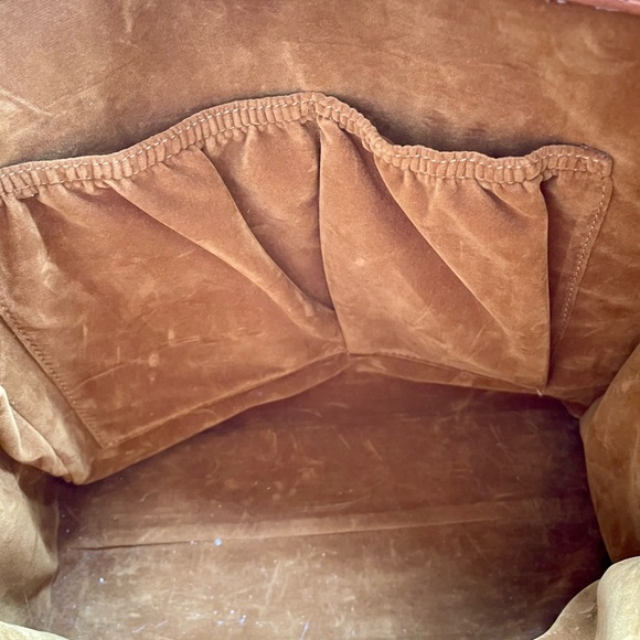 Rose Patricia Nash Tote | 100% Leather | Designer | Excellent Used Condition - Picture 9 of 13